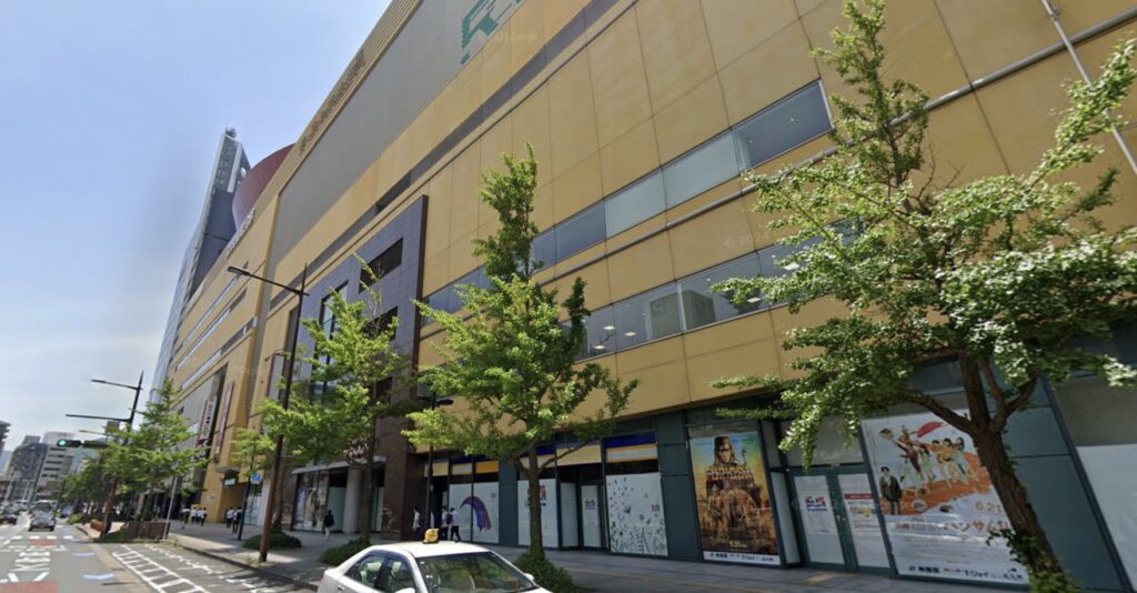 リバーウォーク北九州駐輪場