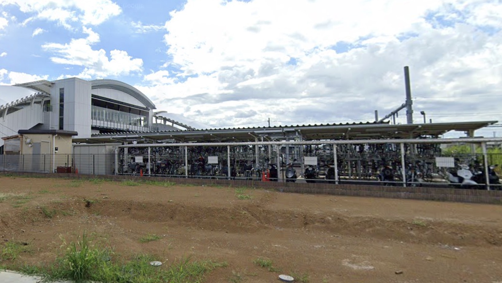 神立駅自転車駐輪場